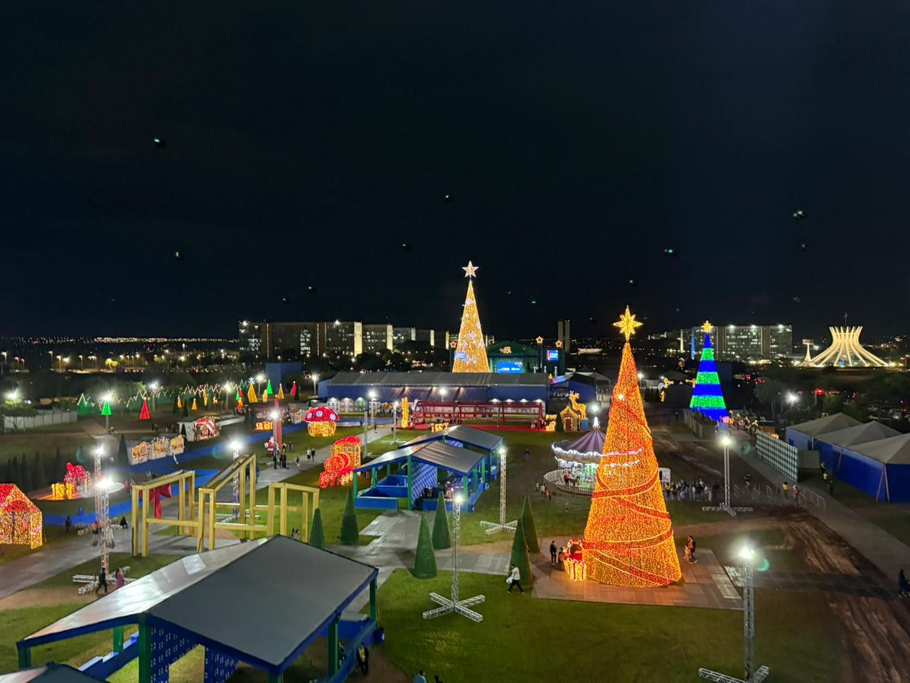 Investimento de R$ 15 milhões no Nosso Natal 2025 deve gerar retorno de R$ 45 milhões para o DF