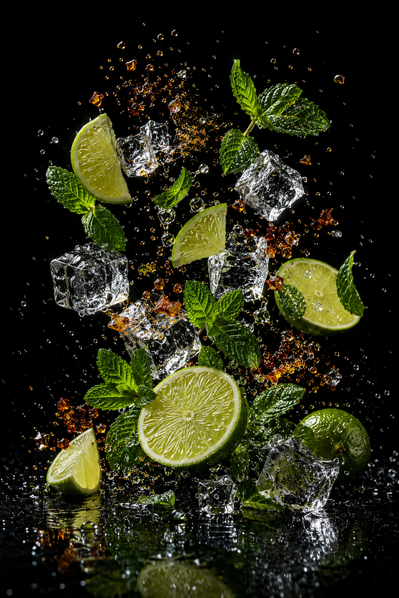 Mojito crème brûlée