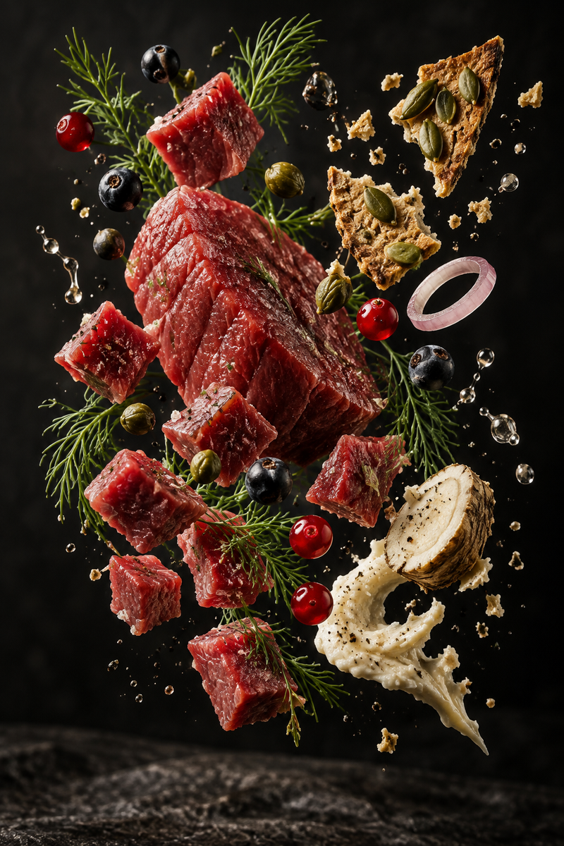 Tartare de bœuf « Nordique »