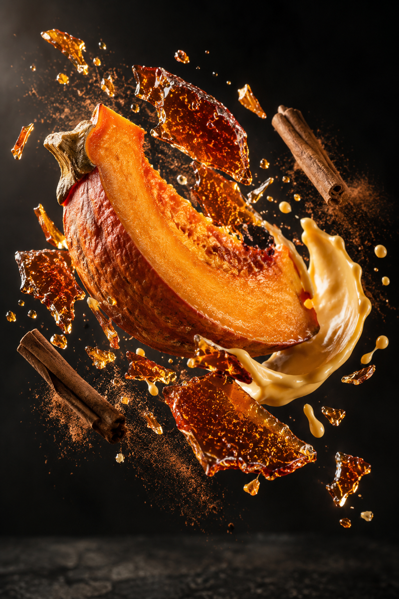 Crème brûlée au potiron & cannelle