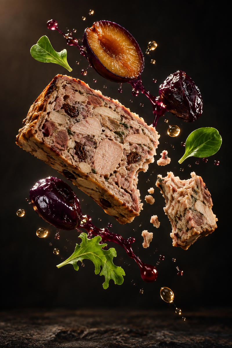 Terrine de faisan à l’armagnac