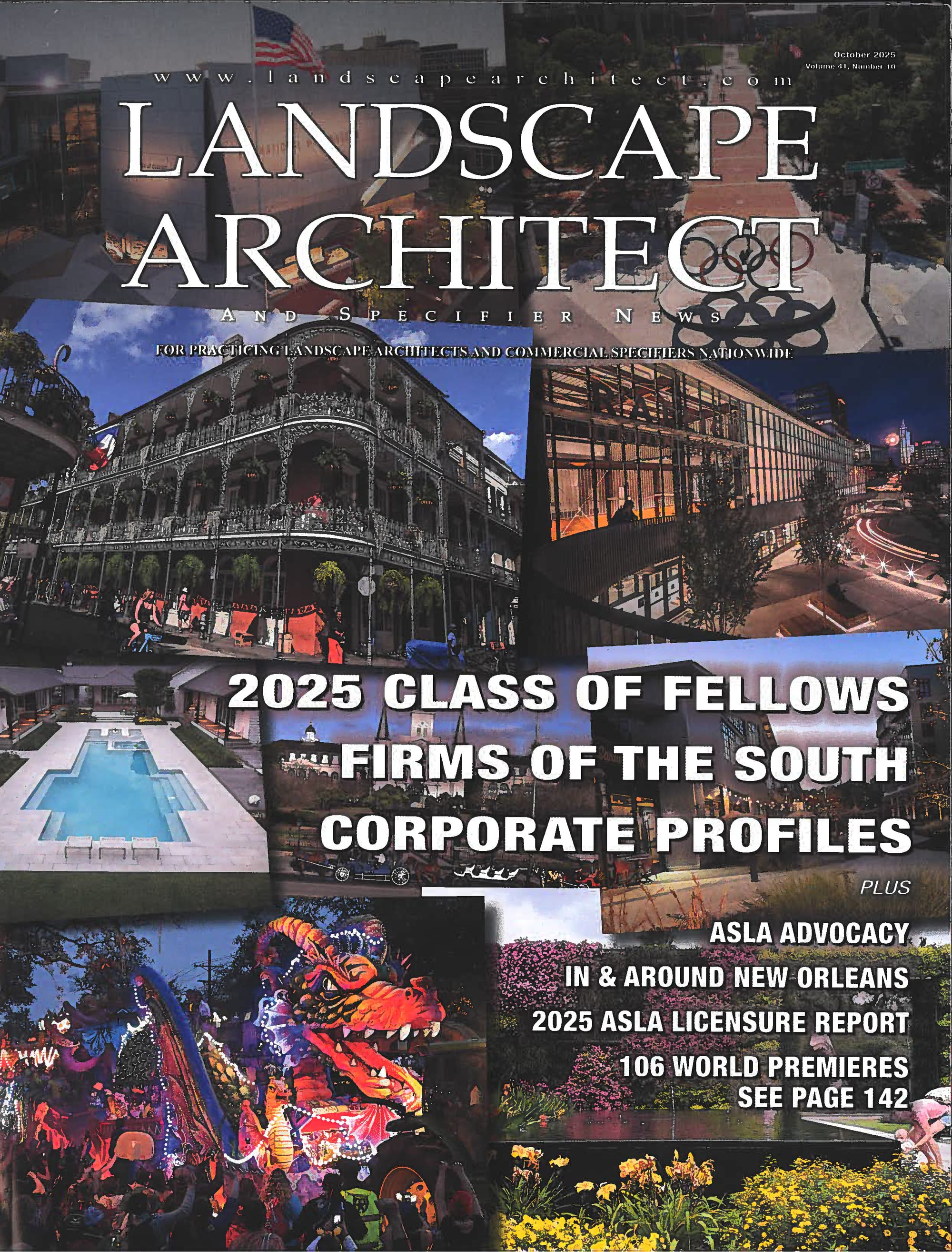 FIRMS OF THE SOUTH — LASN Special Feature: Selected as one of only five landscape architecture firms highlighted in Georgia.