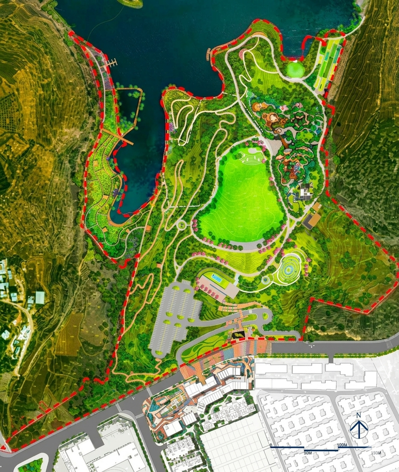 춘후 스프링 호수 공원