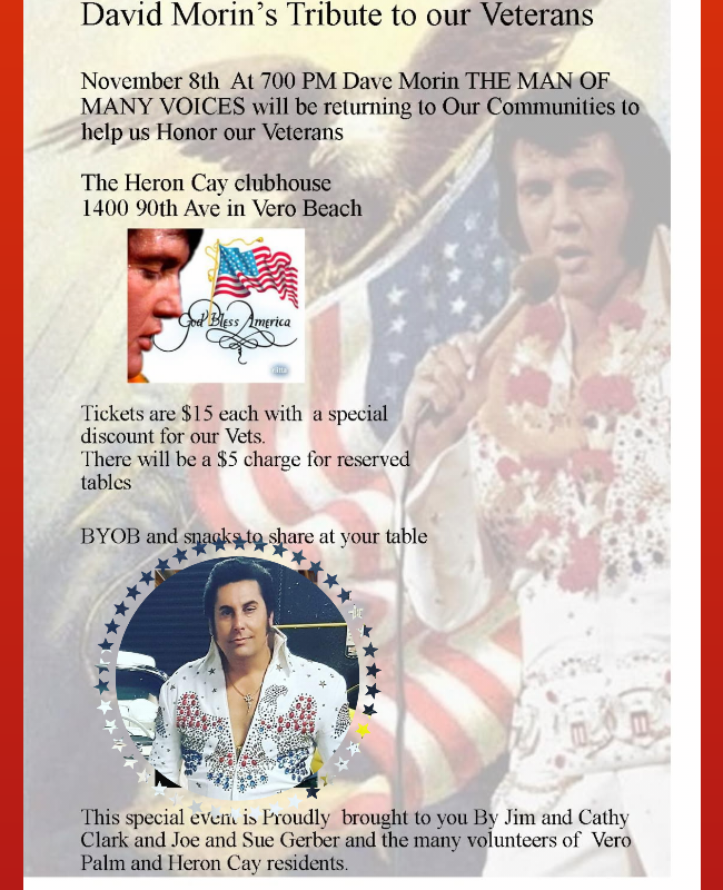 TRIBUTE TO OUR VETERANS