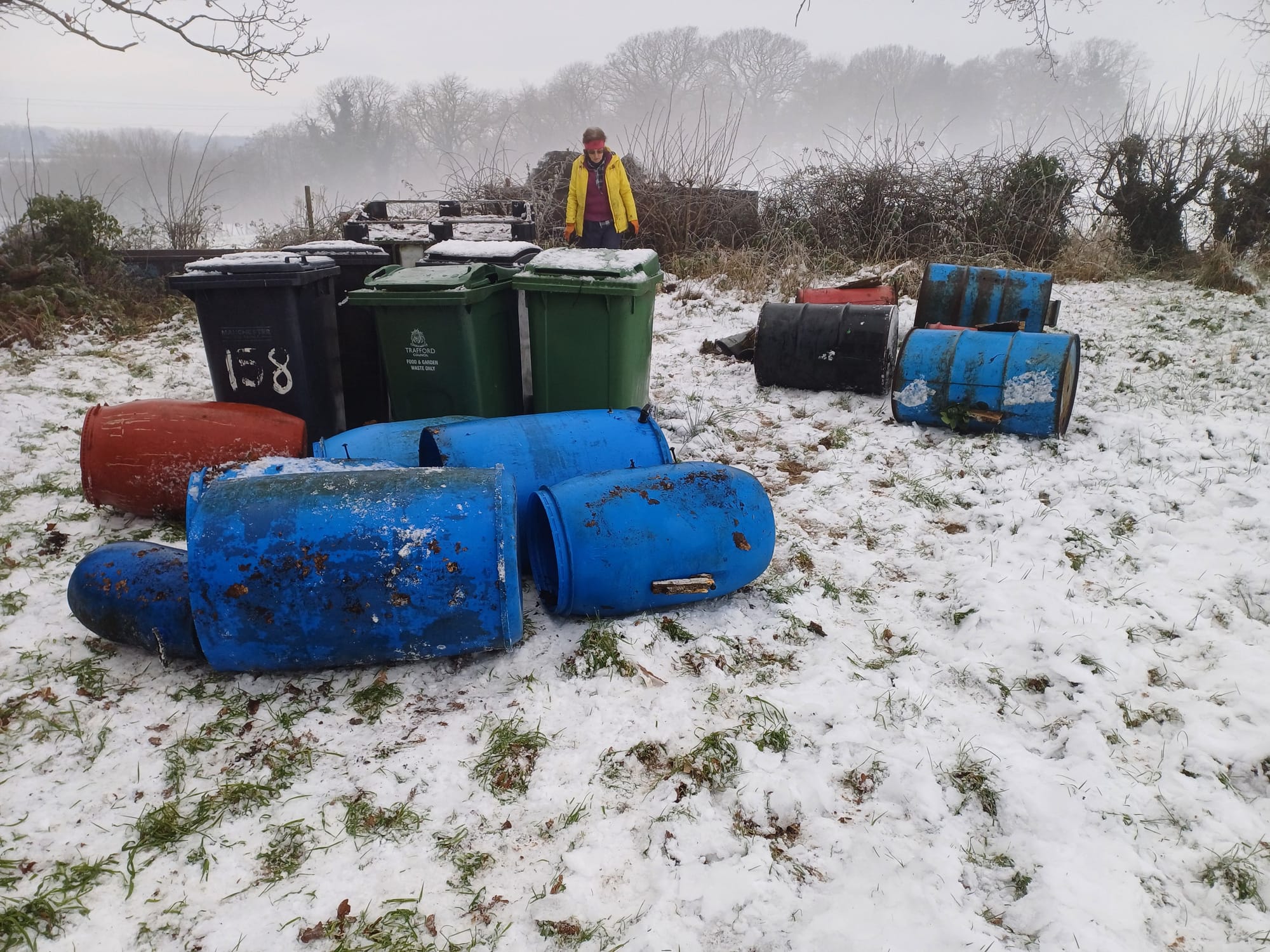 Priory Gorse Covert plastic/metal collection