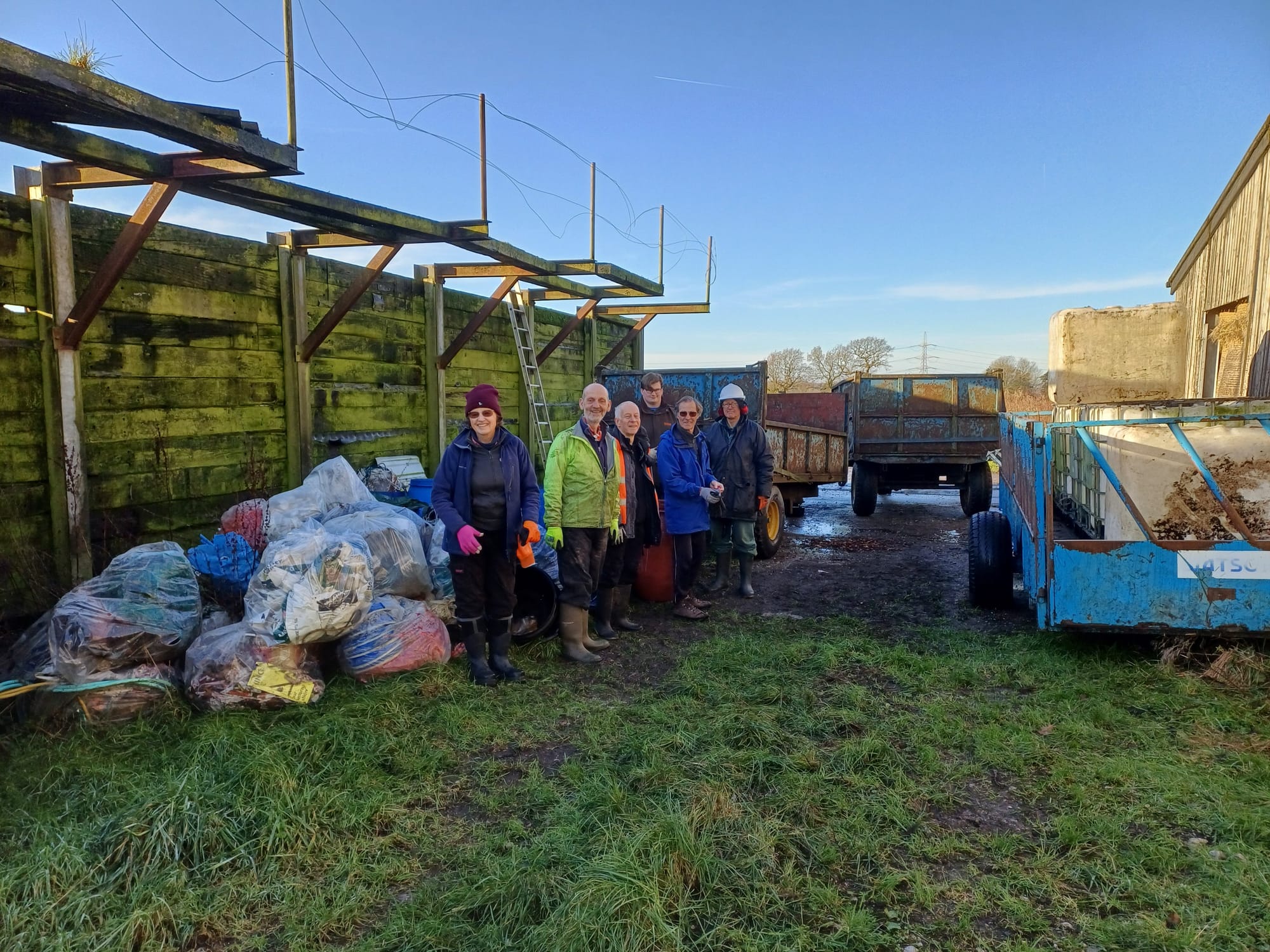 Team at plastics consolidation