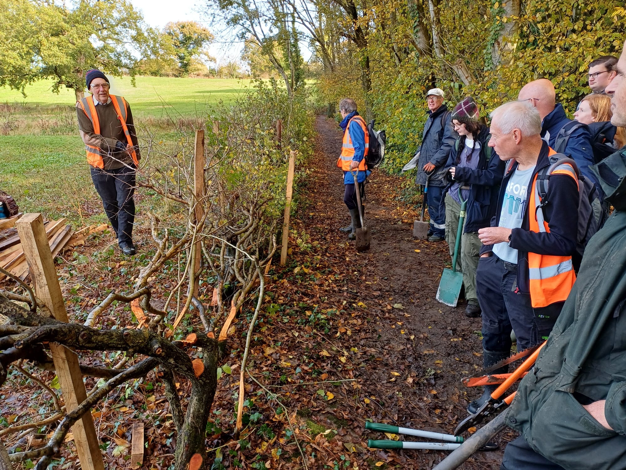 Hedge laying talk