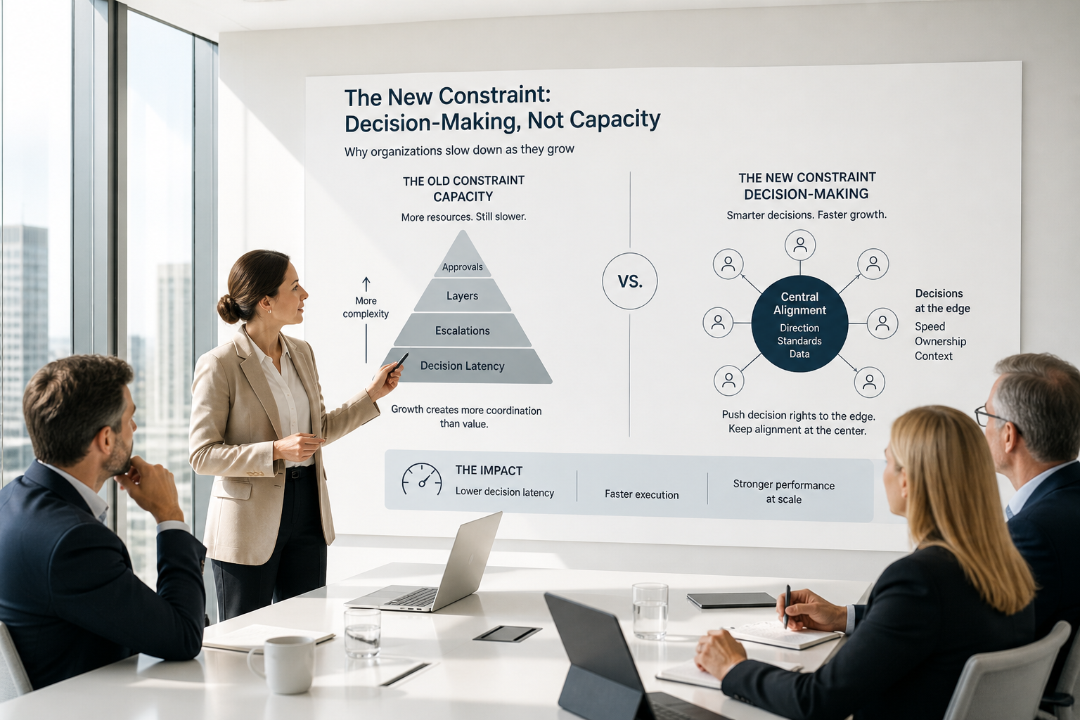 The New Constraint: Decision-Making, Not Capacity