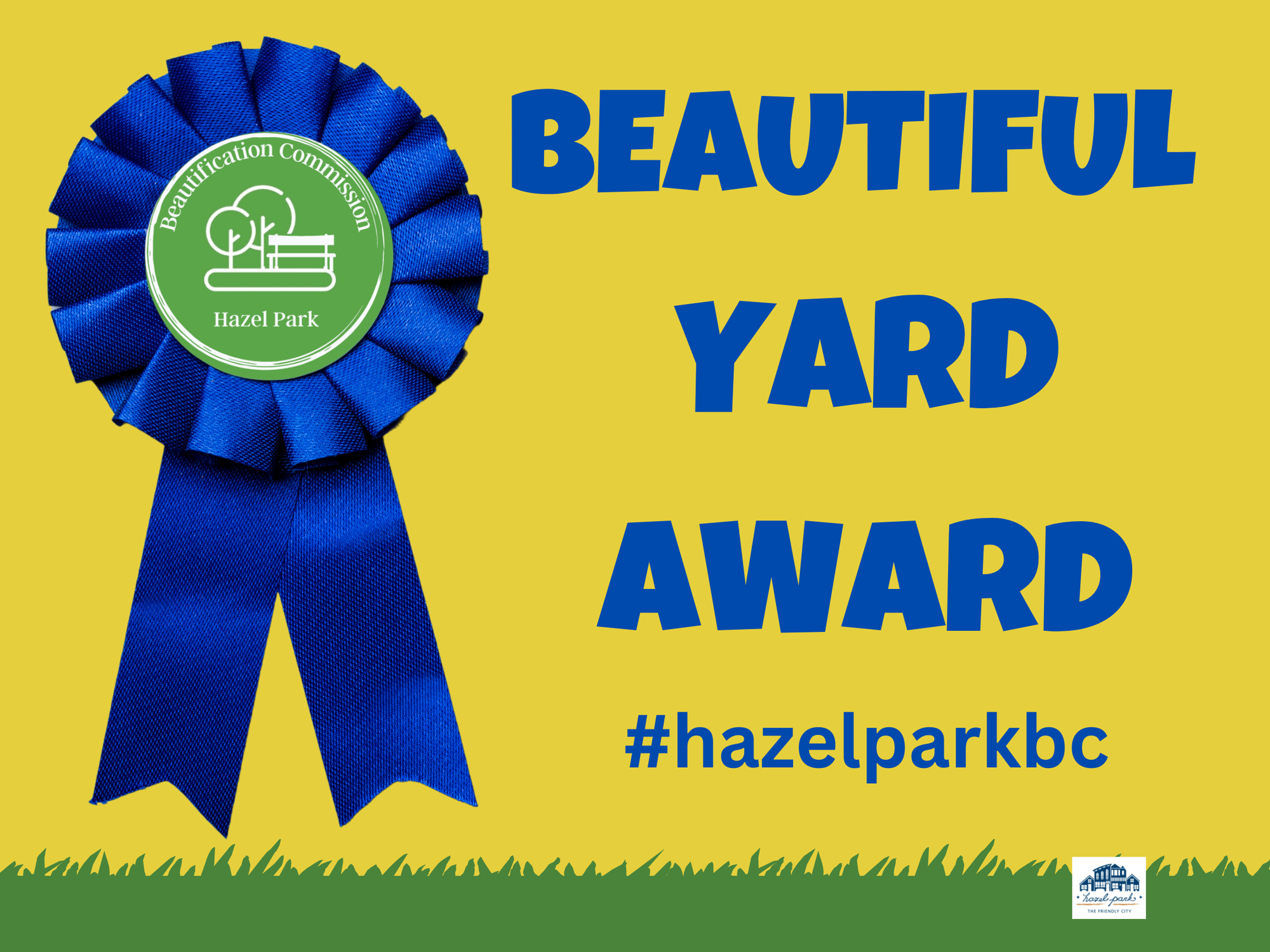 Beautification Award Design