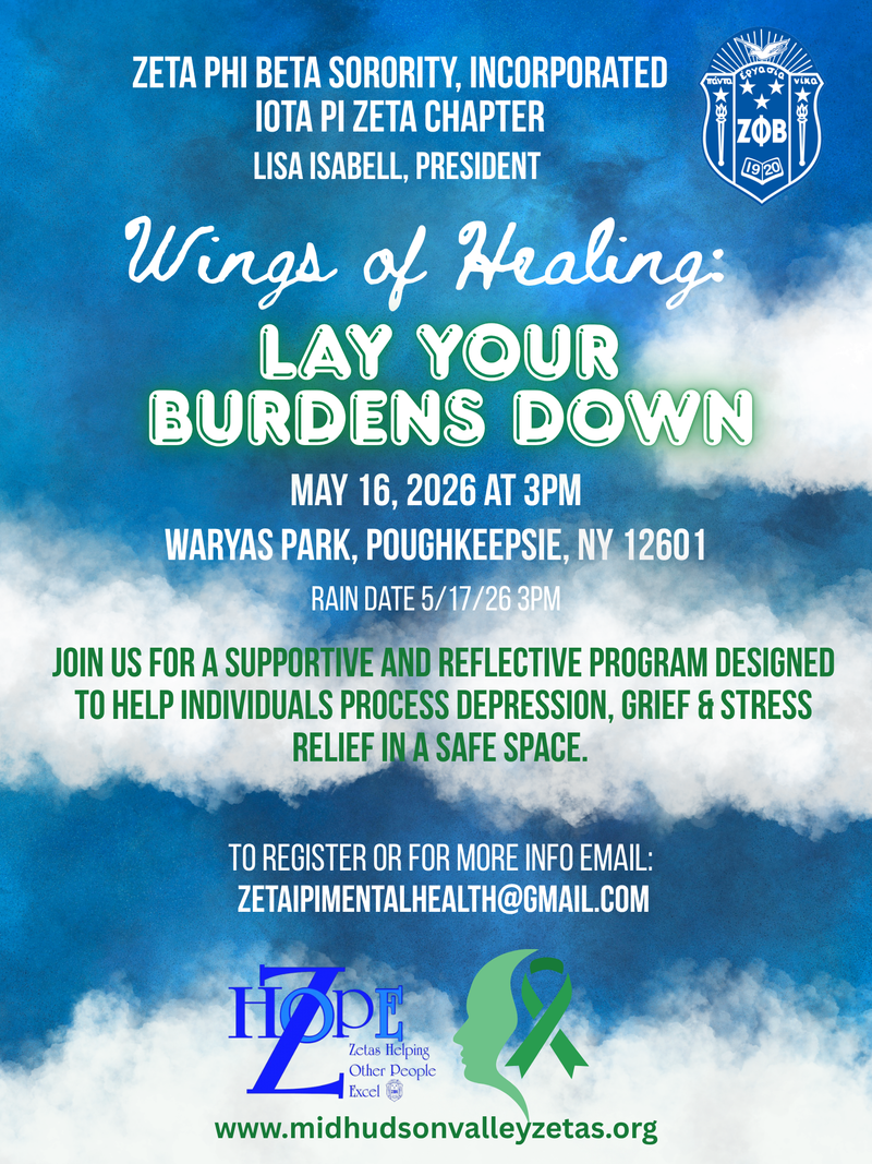 Wings of Healing: Lay Your Burdens Down