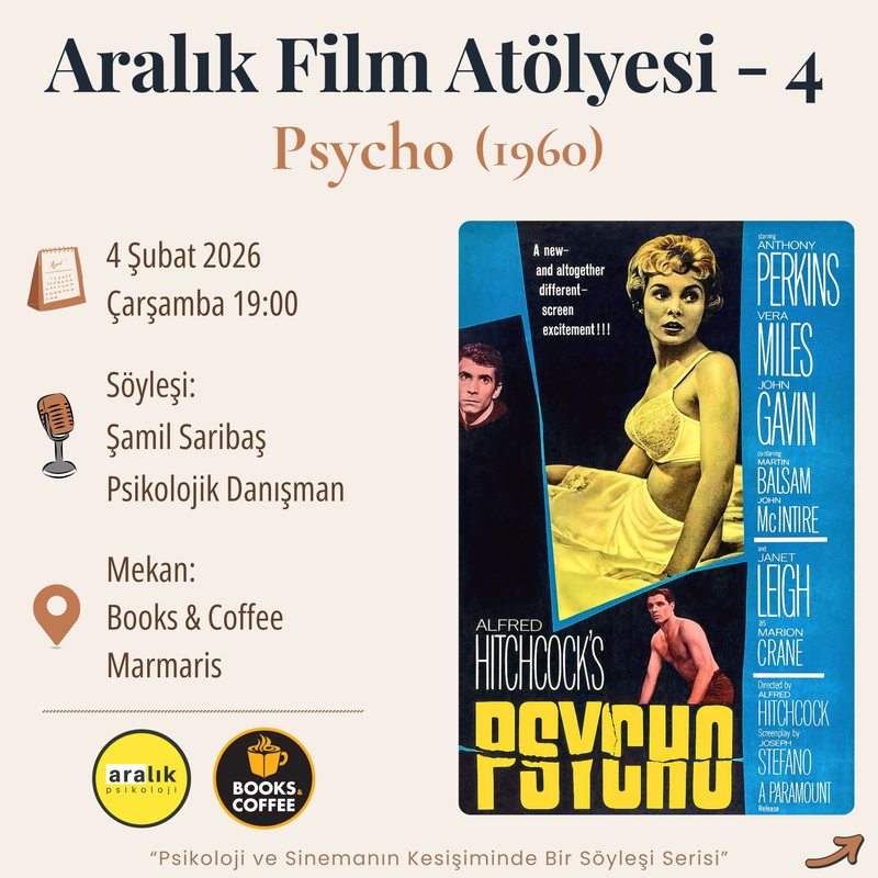 Aralık Film Atölyesi #4 | Psycho (1960)