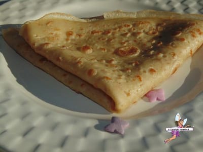 Crêpes à la farine d'épeautre
