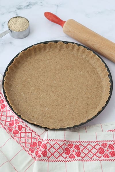 Dessert / Collation : Pâte à tarte à la farine de souchet