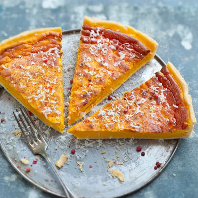 Dessert / Collation : Tarte au Potiron Sucrée