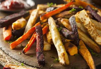 🌟 Frites de légumes au four