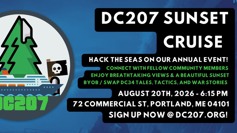 DEF CON Group Sunset Cruise