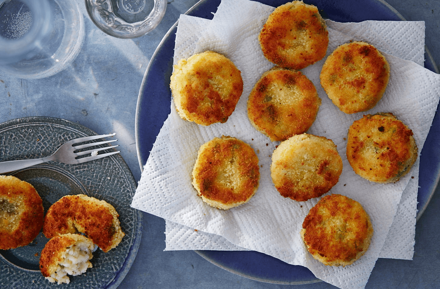 Risotto cakes recipe