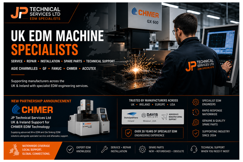 JP Technical Services Ltd - EDM Service & Repair UK