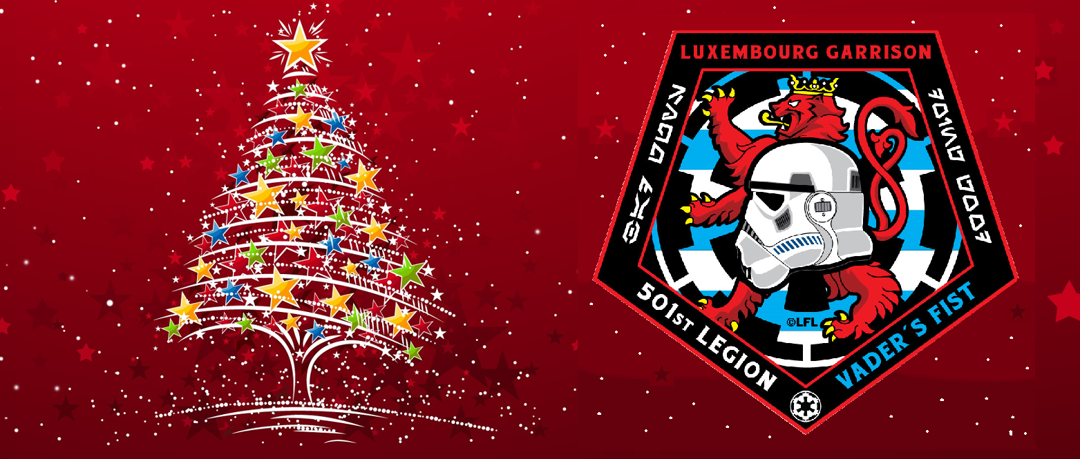 Les membres de la 
501st Luxembourg Garrison