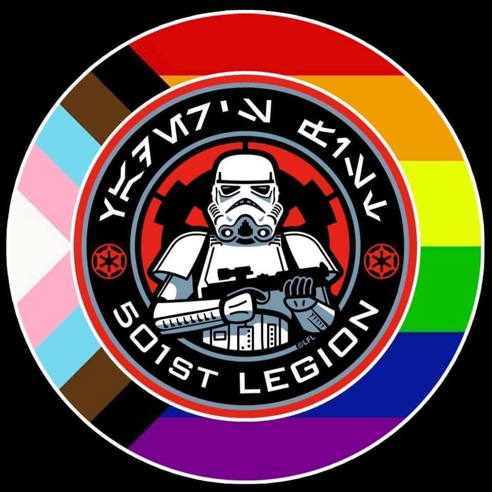 Les membres de la 
501st Luxembourg Garrison