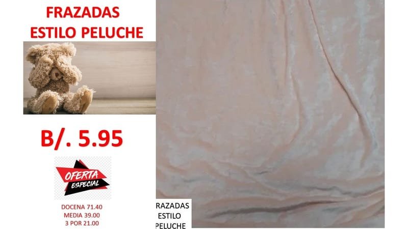 FRAZADAS ENTREGA INMEDIATA