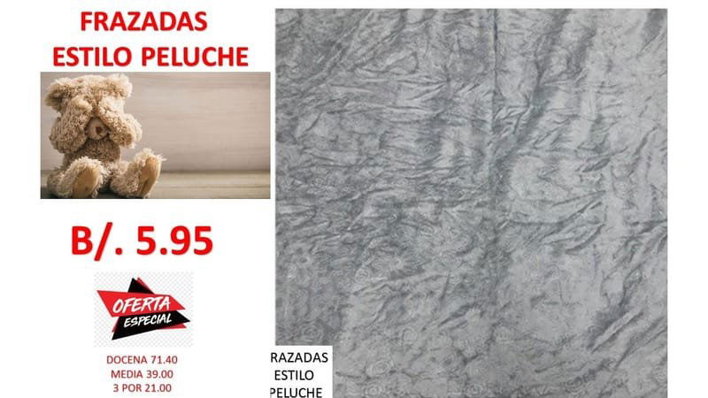 FRAZADAS ENTREGA INMEDIATA