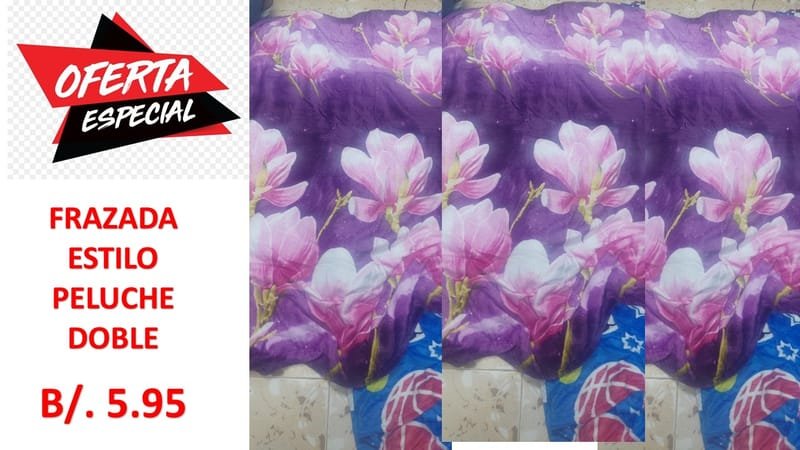 FRAZADAS ENTREGA INMEDIATA