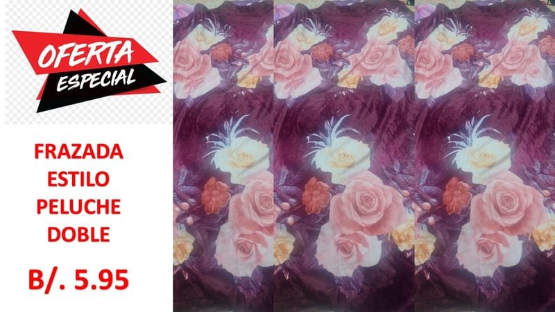 FRAZADAS ENTREGA INMEDIATA