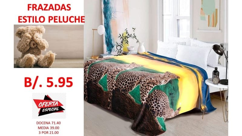 FRAZADAS ENTREGA INMEDIATA