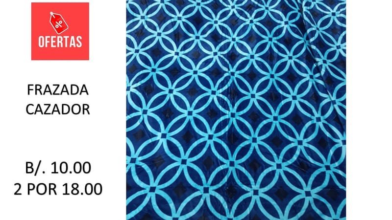 FRAZADA DOBLE  CAZADOR