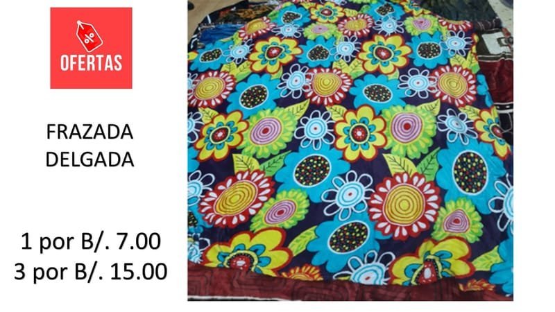 FRAZADA DELGADA