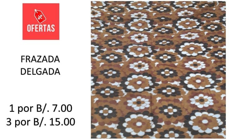 FRAZADA DELGADA
