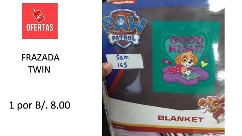 FRAZADA TWIN