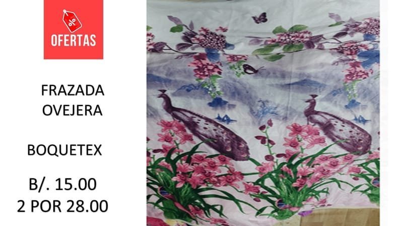 FRAZADA GRUESA DOBLE