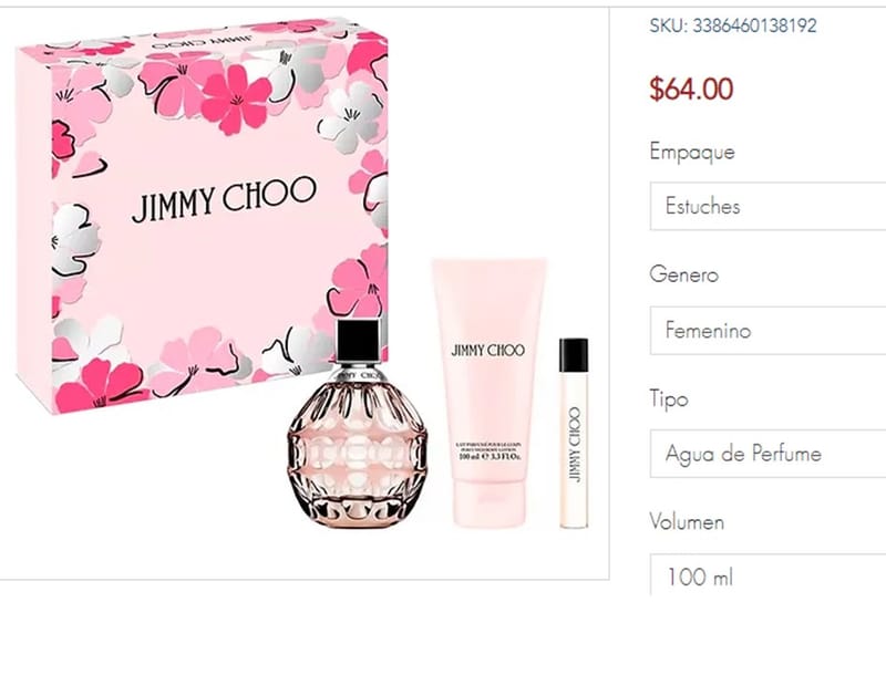 ESTUCHE DE PERFUME