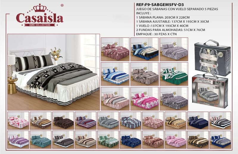 rucha doble queen king