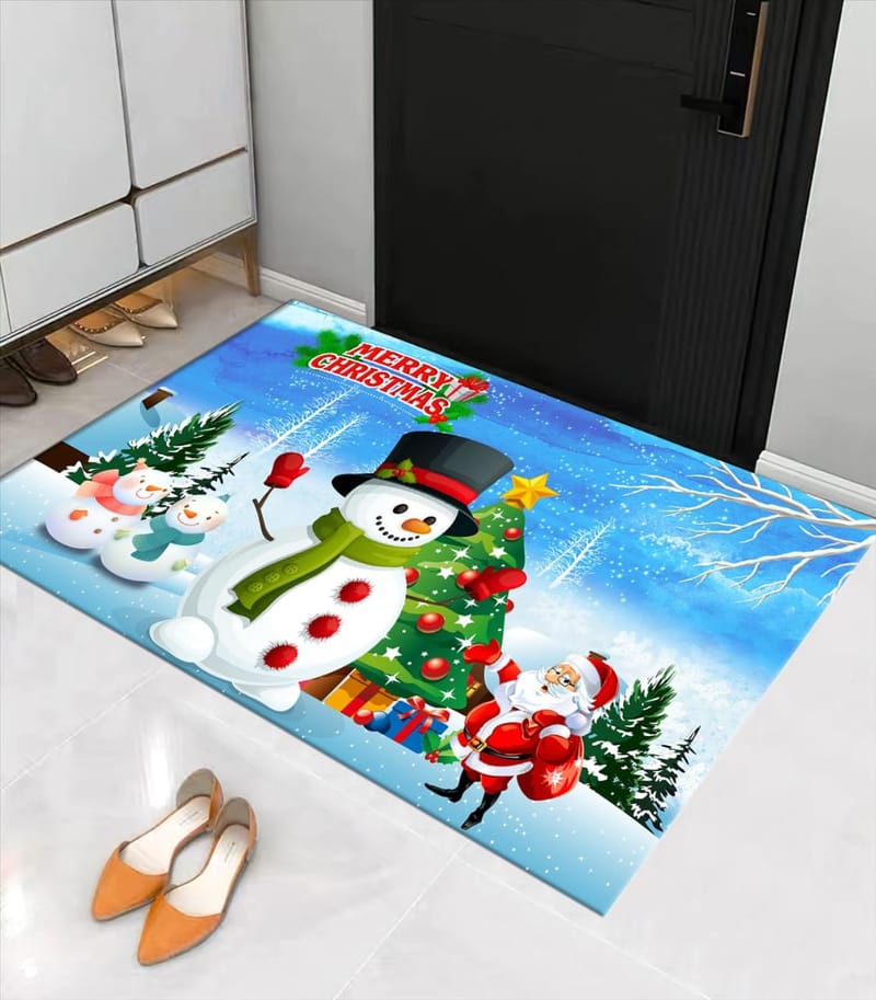 alfombra navidad
