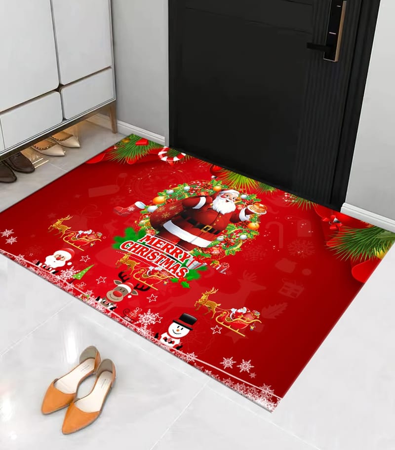 alfombra navidad