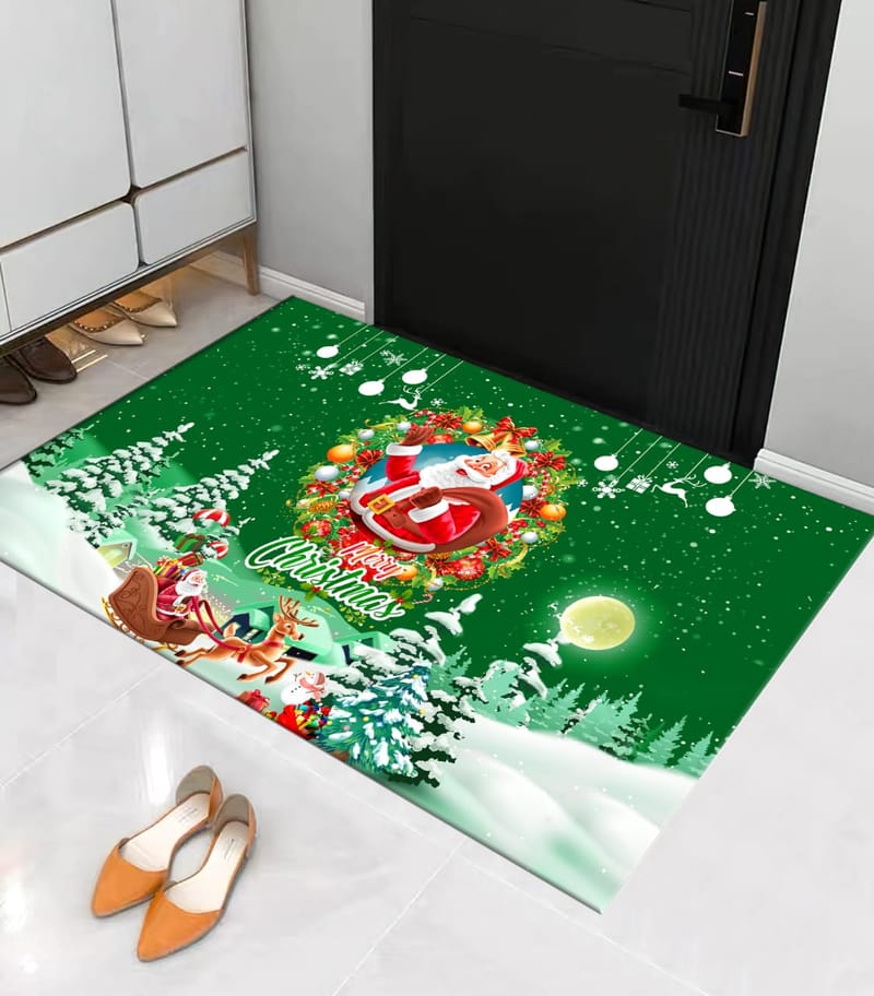 alfombra navidad