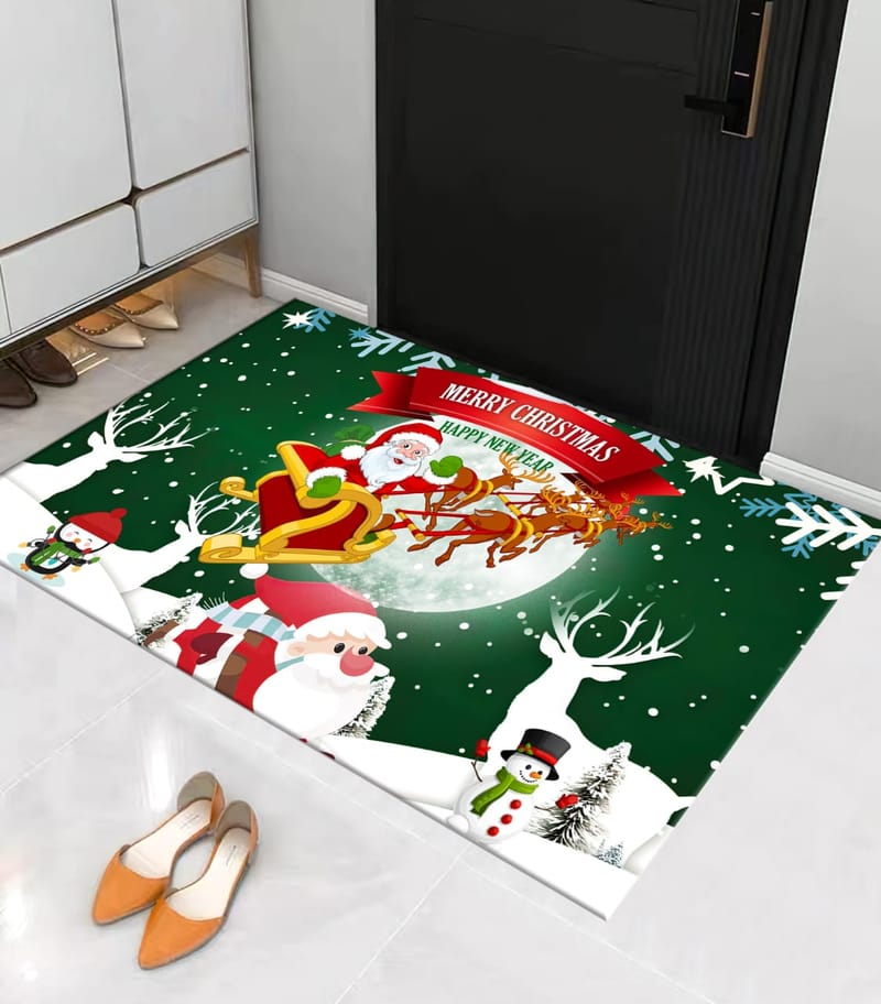 alfombra navidad