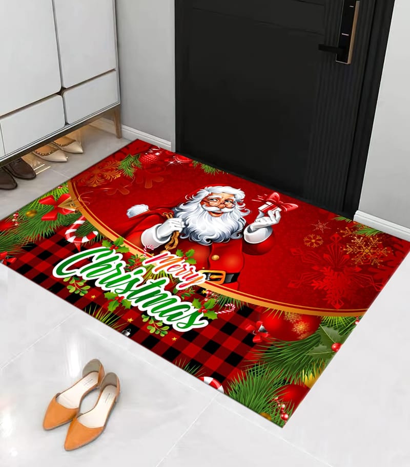 alfombra navidad