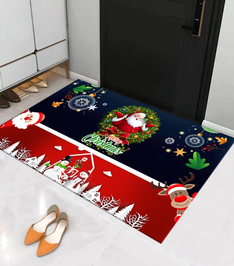 alfombra navidad