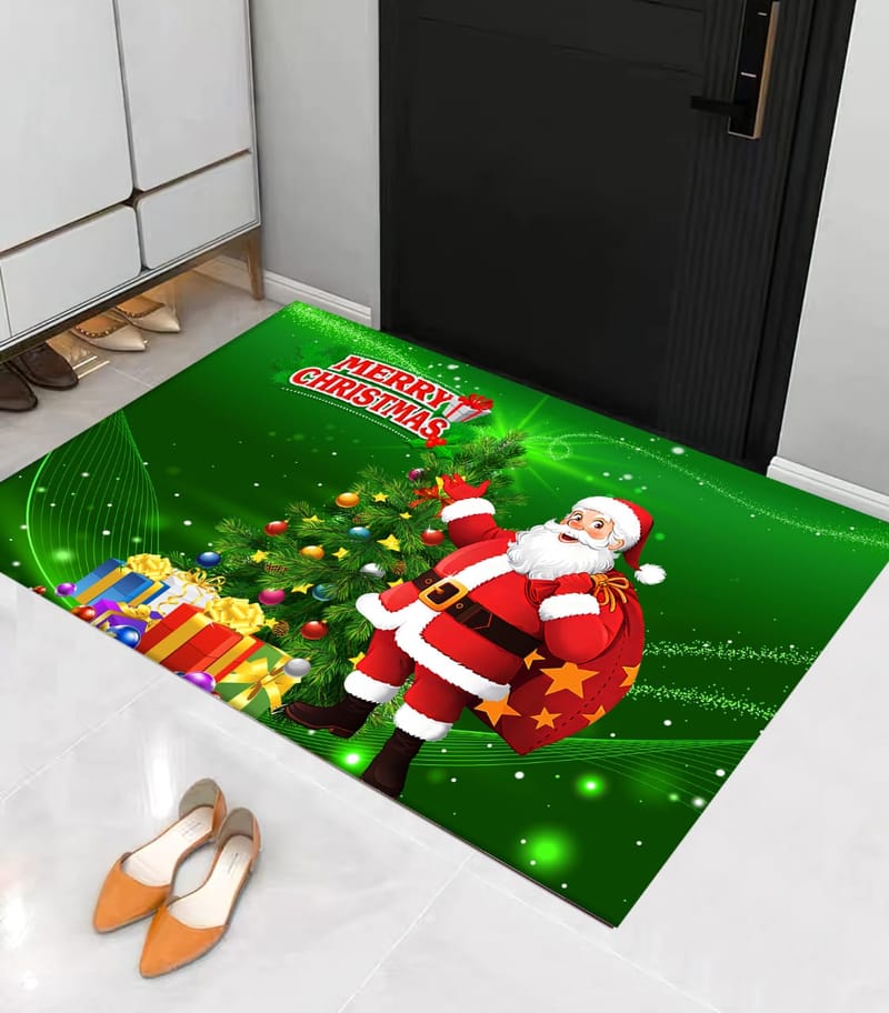 alfombra navidad