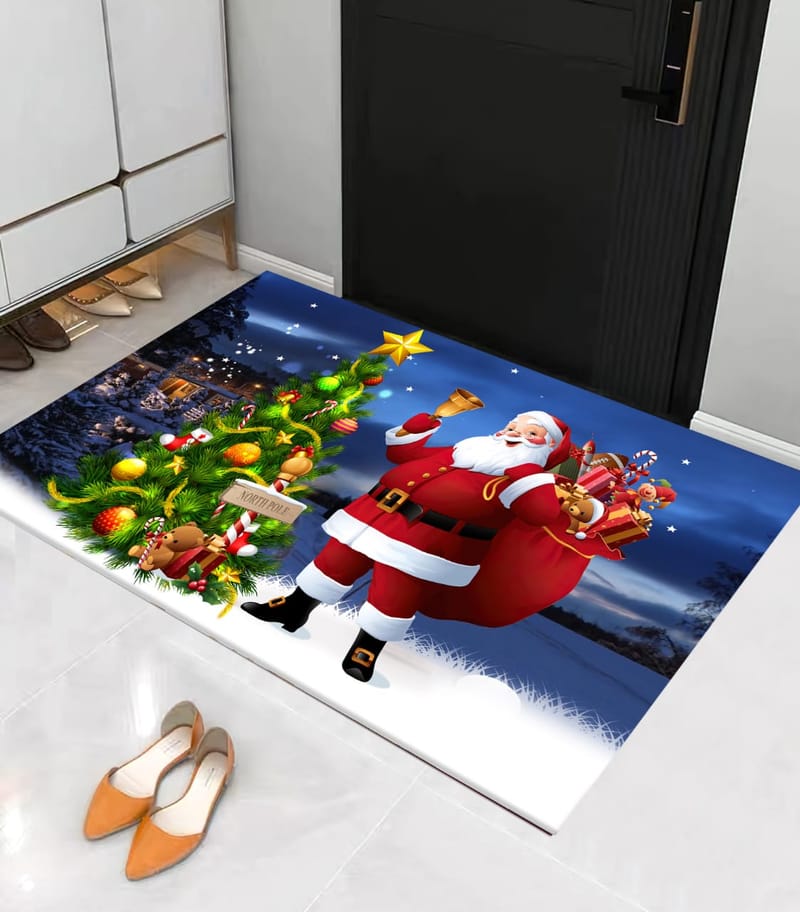 alfombra navidad