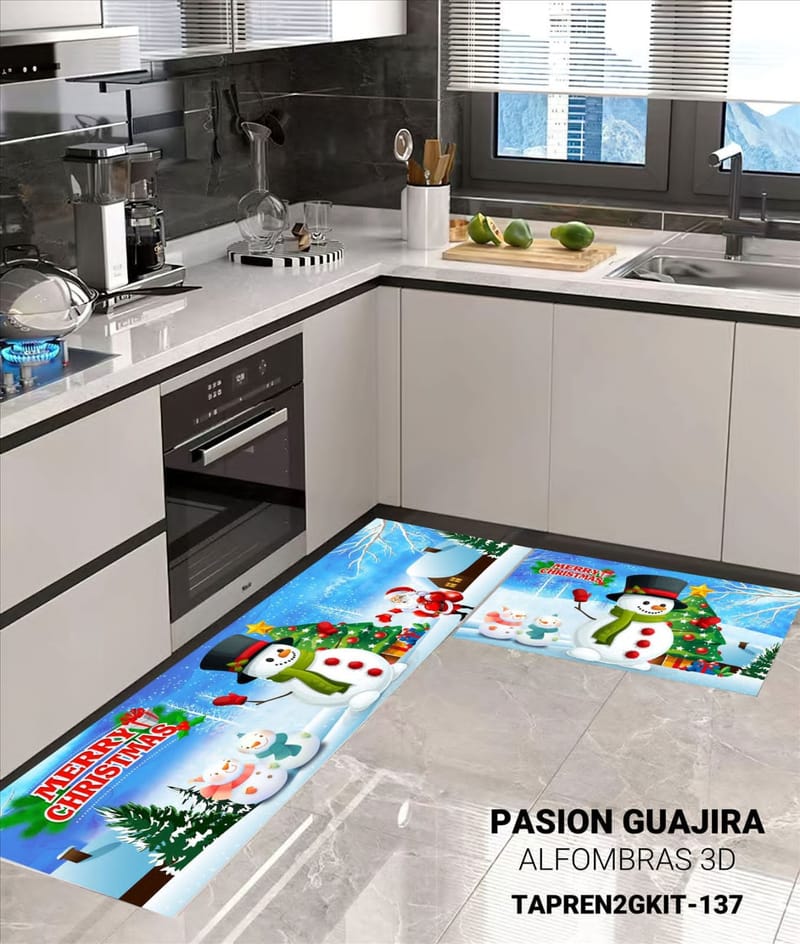 juego de alfombra de cocina 