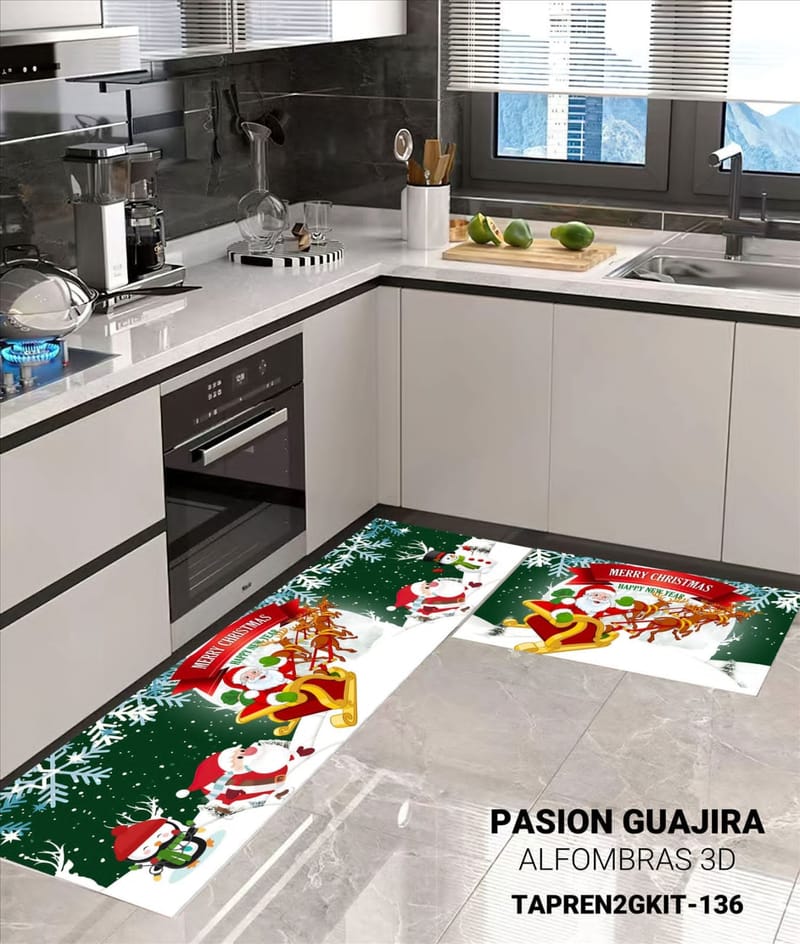 juego de alfombra de cocina 