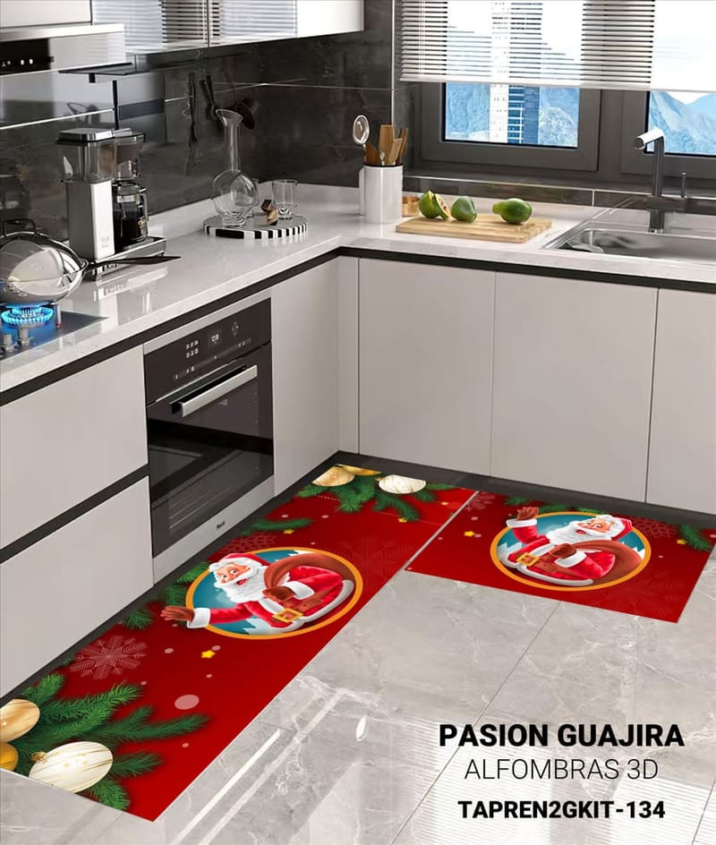 juego de alfombra de cocina 