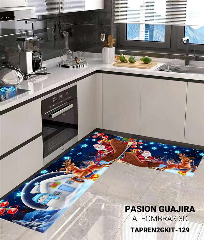 juego de alfombra de cocina 