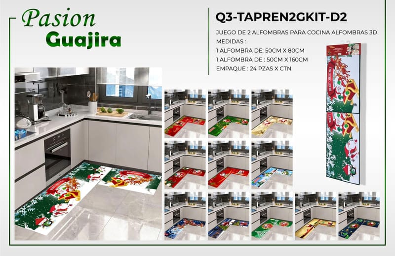 juego de alfombra de cocina 