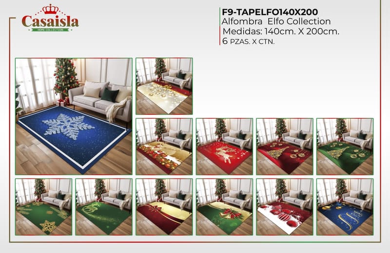 alfombra 140 cm por 200 cm